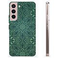 Samsung Galaxy S22 5G TPU Case - Green Mandala