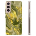 Samsung Galaxy S22 5G TPU Case - Olive Marble