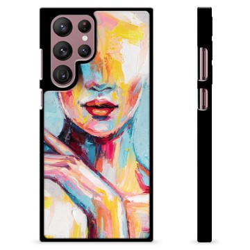 Samsung Galaxy S22 Ultra 5G Protective Cover - Abstract Portrait