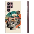 Samsung Galaxy S22 Ultra 5G TPU Case - Abstract Collage
