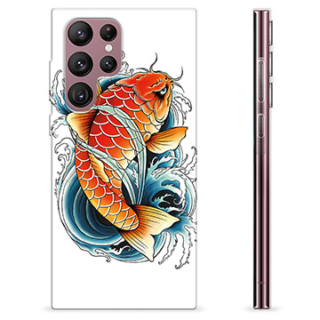 Samsung Galaxy S22 Ultra 5G TPU Case - Koi Fish