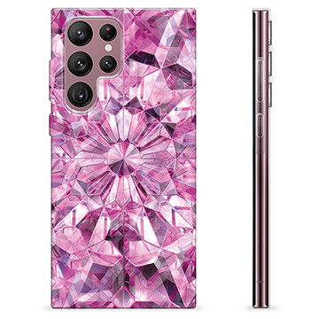 Samsung Galaxy S22 Ultra 5G TPU Case - Pink Crystal