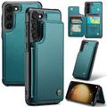 Samsung Galaxy S22+ 5G Caseme C22 Case RFID Card Wallet - Green