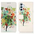 Samsung Galaxy S23 FE Glam Series Wallet Case - Flowering Tree / Colorful