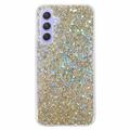 Samsung Galaxy S23 FE Glitter Flakes TPU Case - Gold