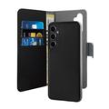 Samsung Galaxy S23 FE Puro 2-in-1 Magnetic Wallet Case - Black