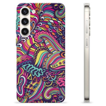 Samsung Galaxy S23+ 5G TPU Case - Abstract Flowers
