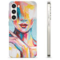 Samsung Galaxy S23+ 5G TPU Case - Abstract Portrait