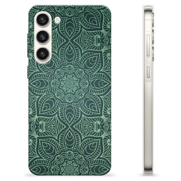 Samsung Galaxy S23+ 5G TPU Case - Green Mandala
