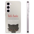 Samsung Galaxy S23 5G TPU Case - Angry Cat