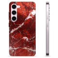 Samsung Galaxy S23 5G TPU Case - Red Marble