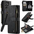 Samsung Galaxy S23 Ultra 5G Caseme 2-in-1 Multifunctional Wallet Case - Black