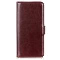 Samsung Galaxy S23 Ultra 5G Wallet Case with Stand Feature - Brown