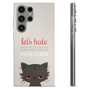 Samsung Galaxy S23 Ultra 5G TPU Case - Angry Cat