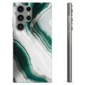 Samsung Galaxy S23 Ultra 5G TPU Case - Emerald Marble