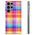 Samsung Galaxy S23 Ultra 5G TPU Case - Flanel Shirt