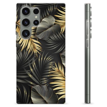 Samsung Galaxy S23 Ultra 5G TPU Case - Golden Leaves