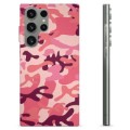 Samsung Galaxy S23 Ultra 5G TPU Case - Pink Camouflage