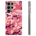 Samsung Galaxy S23 Ultra 5G TPU Case - Pink Camouflage