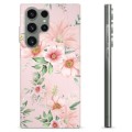 Samsung Galaxy S23 Ultra 5G TPU Case - Watercolor Flowers