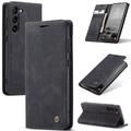 Samsung Galaxy S24 Caseme 013 Series Wallet Case - Black