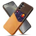 Samsung Galaxy S24 FE KSQ Case with Card Pocket - Orange