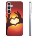 Samsung Galaxy S24+ TPU Case - Heart Silhouette