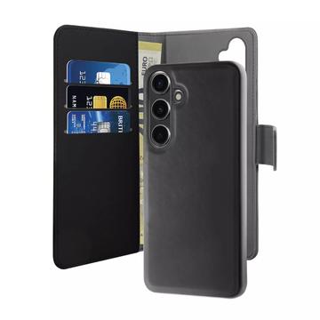 Samsung Galaxy S24 Puro 2-in-1 Magnetic Wallet Case - Black