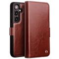 Samsung Galaxy S24 Qialino Classic Wallet Leather Case