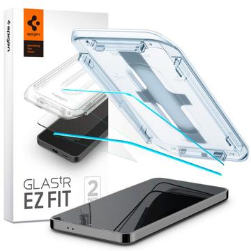 Samsung Galaxy S24 Spigen Glas.tR Ez Fit Tempered Glass Screen Protector - 9H - 2 Pcs.