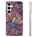 Samsung Galaxy S24 TPU Case - Abstract Flowers