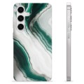 Samsung Galaxy S24 TPU Case - Emerald Marble