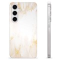 Samsung Galaxy S24 TPU Case - Golden Pearl Marble