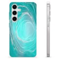 Samsung Galaxy S24 TPU Case - Turquoise Swirl