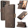 Samsung Galaxy S24 Ultra Caseme 013 Series Wallet Case - Coffee