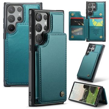 Samsung Galaxy S24 Ultra Caseme C22 Case RFID Card Wallet - Green