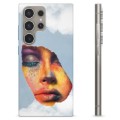 Samsung Galaxy S24 Ultra TPU Case - Face Paint