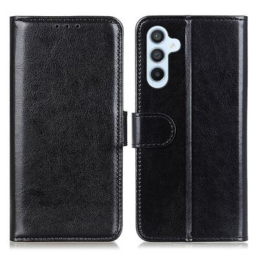 Samsung Galaxy S24 Wallet Case with Magnetic Closure - Black