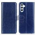 Samsung Galaxy S24 Wallet Case with Magnetic Closure - Blue