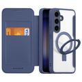 Samsung Galaxy S24+ Dux Ducis Skin X Pro Magnetic Flip Case - Blue