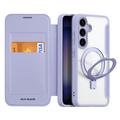 Samsung Galaxy S24+ Dux Ducis Skin X Pro Magnetic Flip Case - Purple