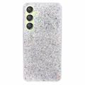 Samsung Galaxy S24+ Glitter Flakes TPU Case - Silver