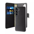 Samsung Galaxy S24+ Puro 2-in-1 Magnetic Wallet Case - Black