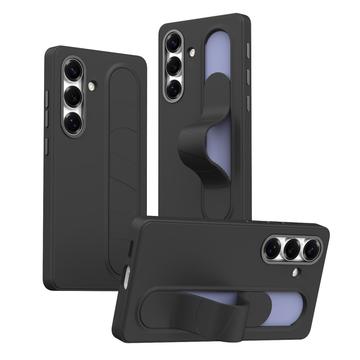 Samsung Galaxy S24+ Smart Hybrid Case with Standing Grip - Black
