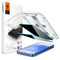 Samsung Galaxy S24+/S25+ Spigen Glas.tR Ez Fit Privacy Screen Protector - 9H - 2 Pcs.