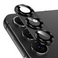Samsung Galaxy S25 Hat Prince Full Cover Camera Lens Protector - Black