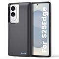 Samsung Galaxy S25 Edge Backup Battery Case - 10000mah - Black