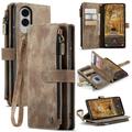 Samsung Galaxy S25 Edge Caseme C30 Multifunctional Wallet Case - Brown
