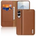 Samsung Galaxy S25 Edge Dux Ducis Hivo Wallet Leather Case - Brown