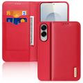 Samsung Galaxy S25 Edge Dux Ducis Hivo Wallet Leather Case - Red